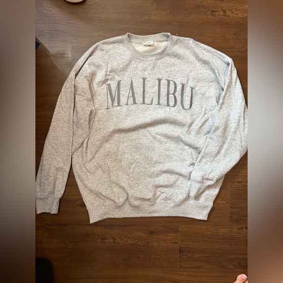 Reflex Gray Crewneck Sweater - Picture 1 of 3